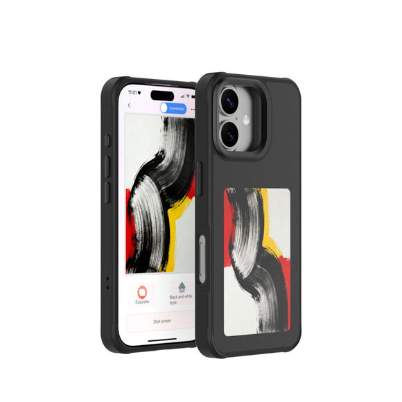 iPhone 17 4smarts E-Ink Cover - MagSafe Kompatibel - Sort
