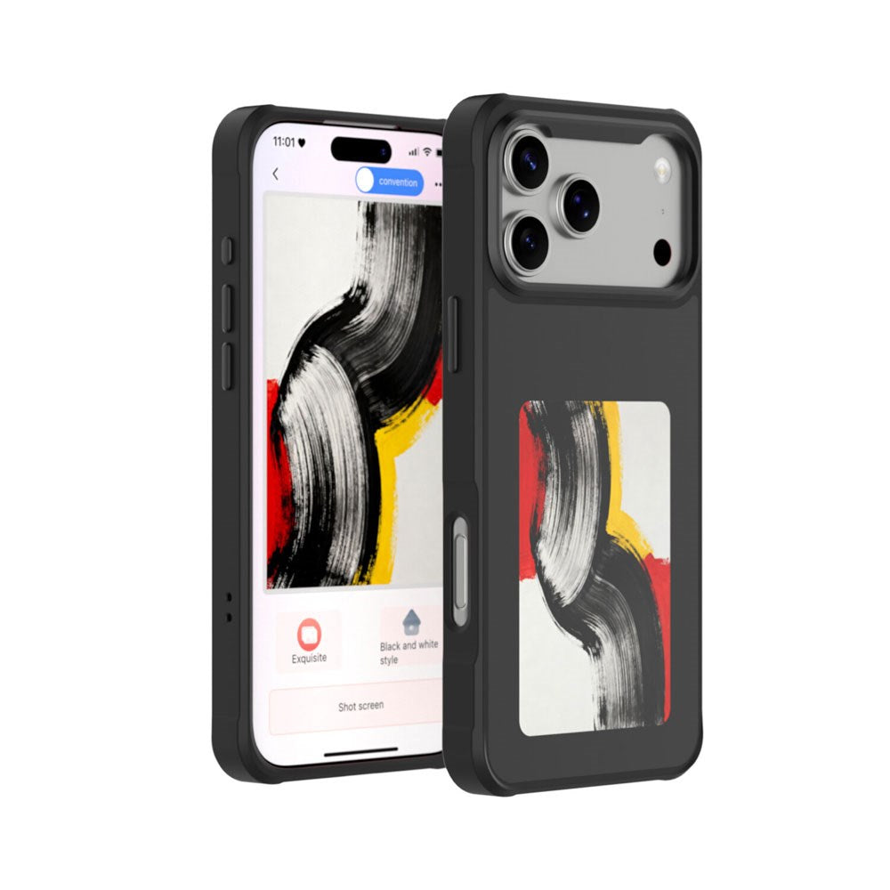 iPhone 17 Pro Max 4smarts E-Ink Cover - MagSafe Kompatibel - Sort