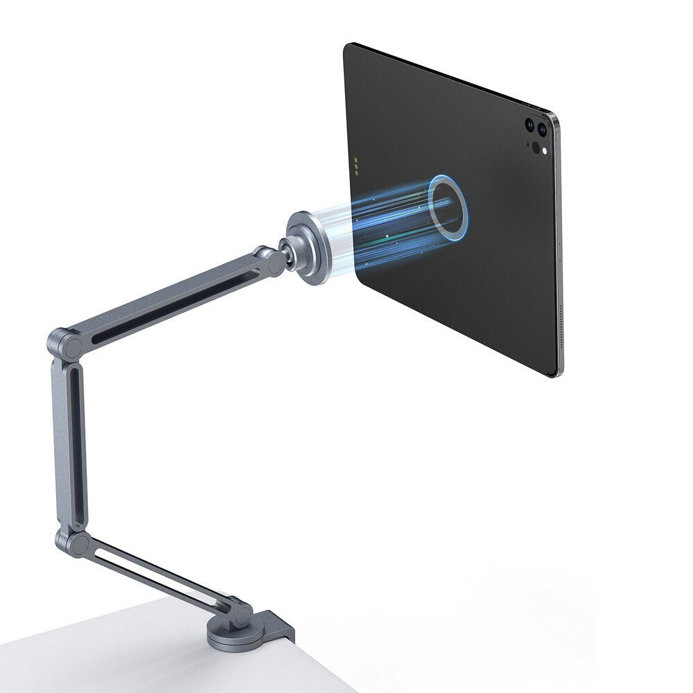 4Smarts ErgoPro Magnetisk Mobil Holder m. Skrivebordsklemme - Grå
