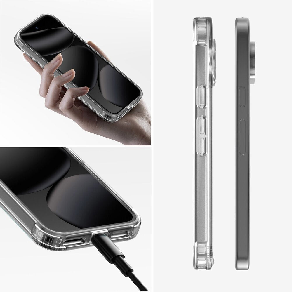 Google Pixel 11 Pro XL 4Smarts 360° Protection Set m. Cover & Skærmbeskyttelsesglas - Qi2 Kompatibel - Gennemsigtig