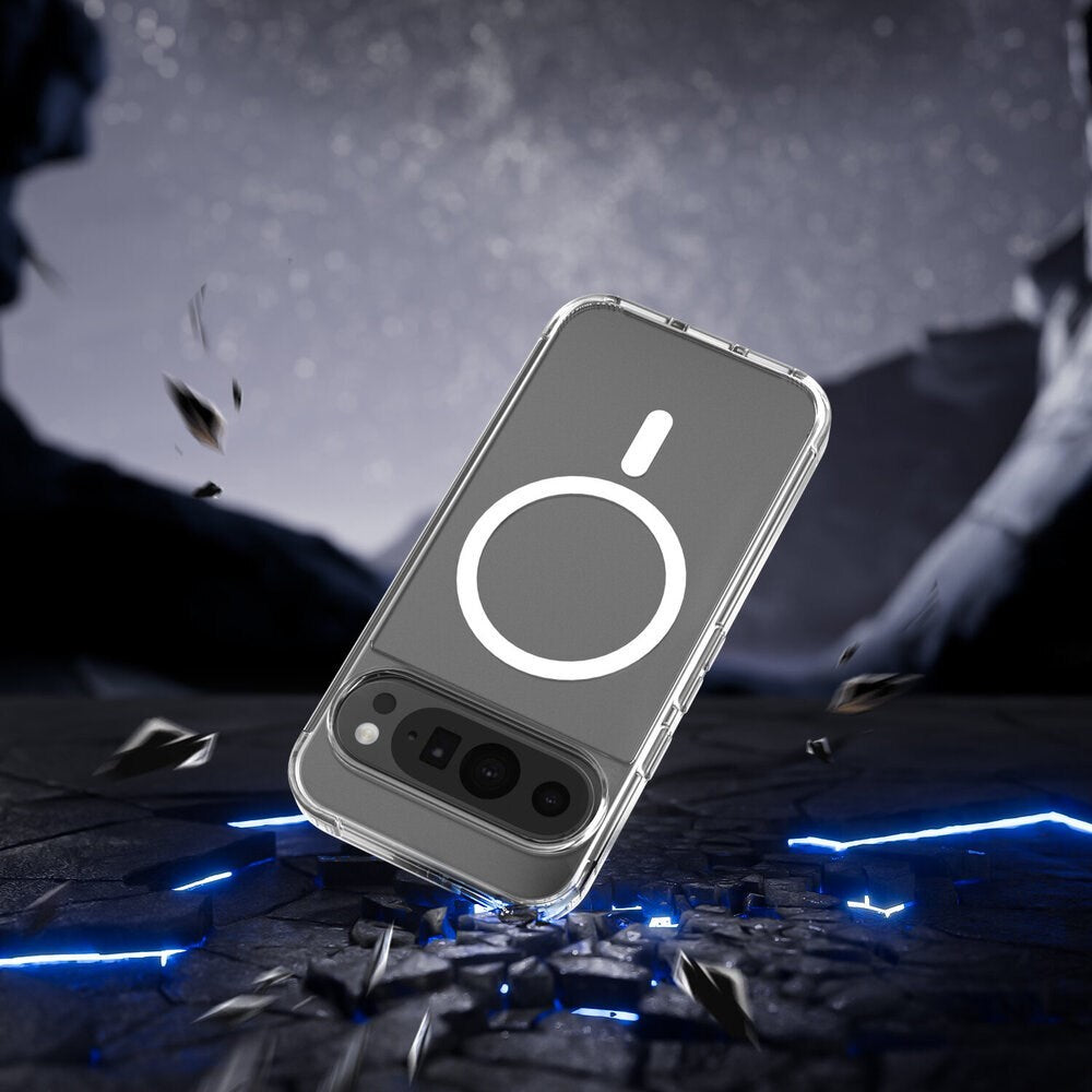 Google Pixel 11 Pro XL 4Smarts 360° Protection Set m. Cover & Skærmbeskyttelsesglas - Qi2 Kompatibel - Gennemsigtig