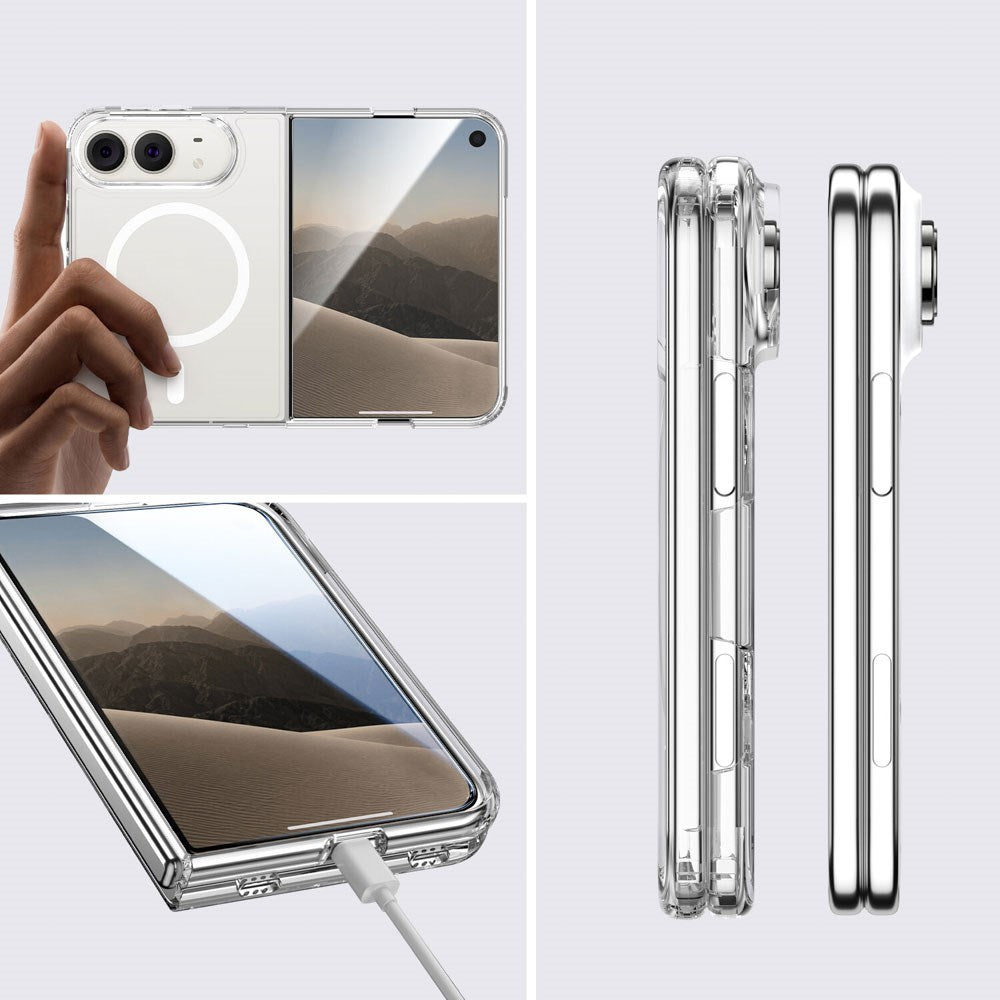iPhone Duo 4Smarts 360° Protection Set m. Cover & Skærmbeskyttelsesglas - MagSafe Kompatibel - Gennemsigtig