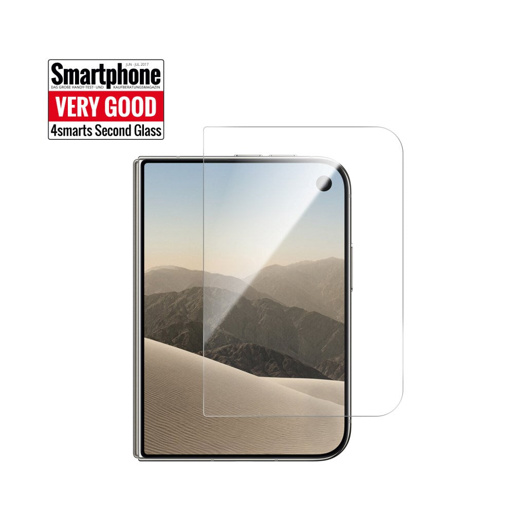 iPhone Duo 4Smarts Second Glass Skærmbeskyttelse m. Monteringsramme - Gennemsigtig