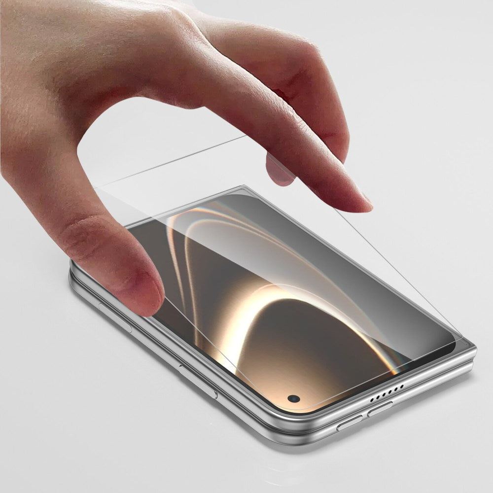 iPhone Duo 4Smarts Second Glass Skærmbeskyttelse m. Monteringsramme - Gennemsigtig