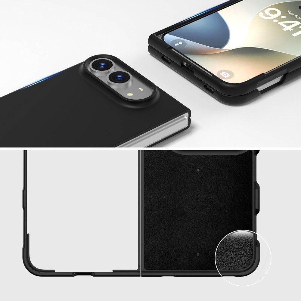iPhone Duo 4Smarts Silikone Cover - MagSafe Kompatibel - Sort