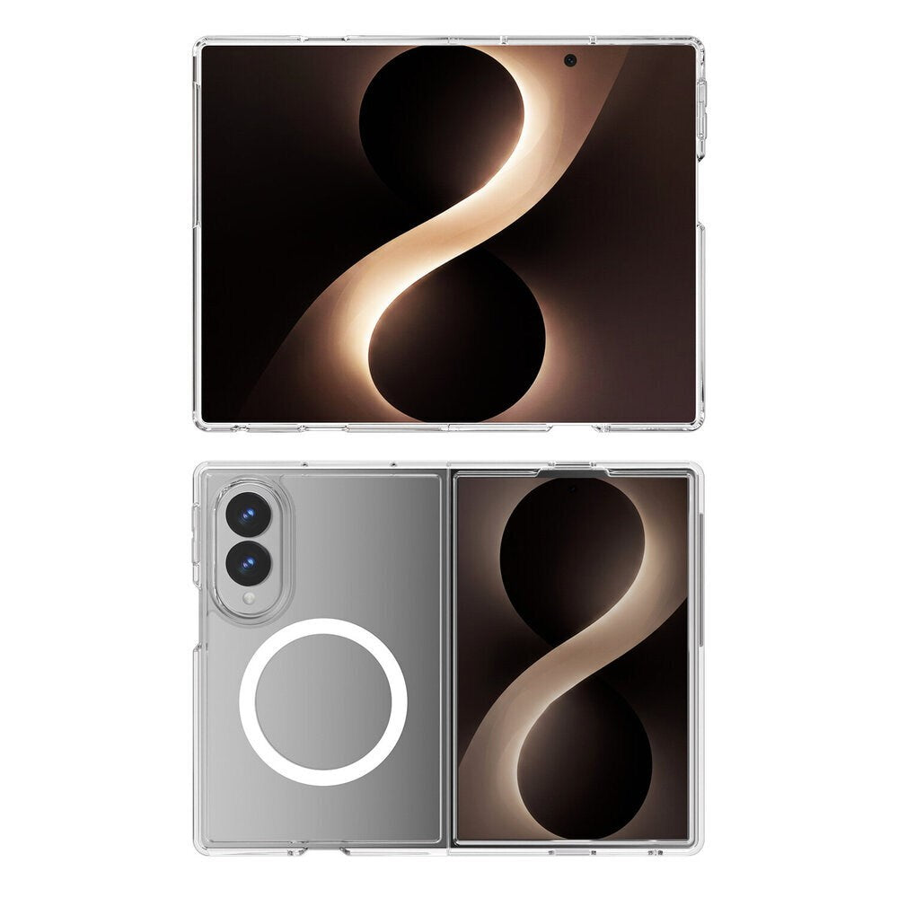 Samsung Galaxy Z Fold8 4Smarts 360° Protection Set m. Cover & Skærmbeskyttelsesglas - Gennemsigtig
