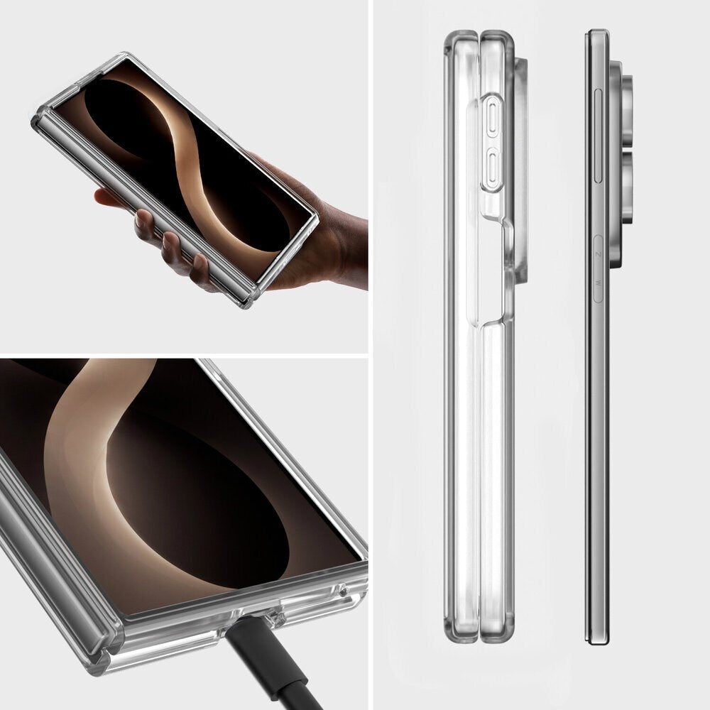 Samsung Galaxy Z Fold8 4Smarts 360° Protection Set m. Cover & Skærmbeskyttelsesglas - Gennemsigtig