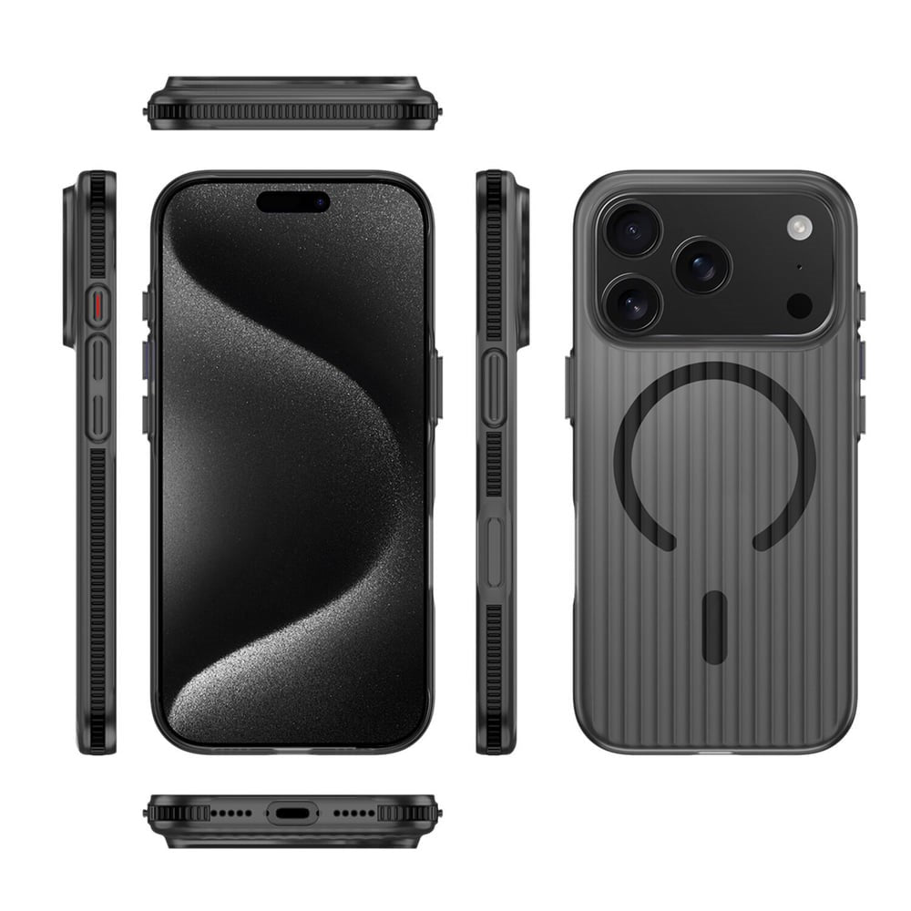 iPhone 18 Pro / 17 Pro 4Smarts Aero Cover - MagSafe Kompatibel - Sort