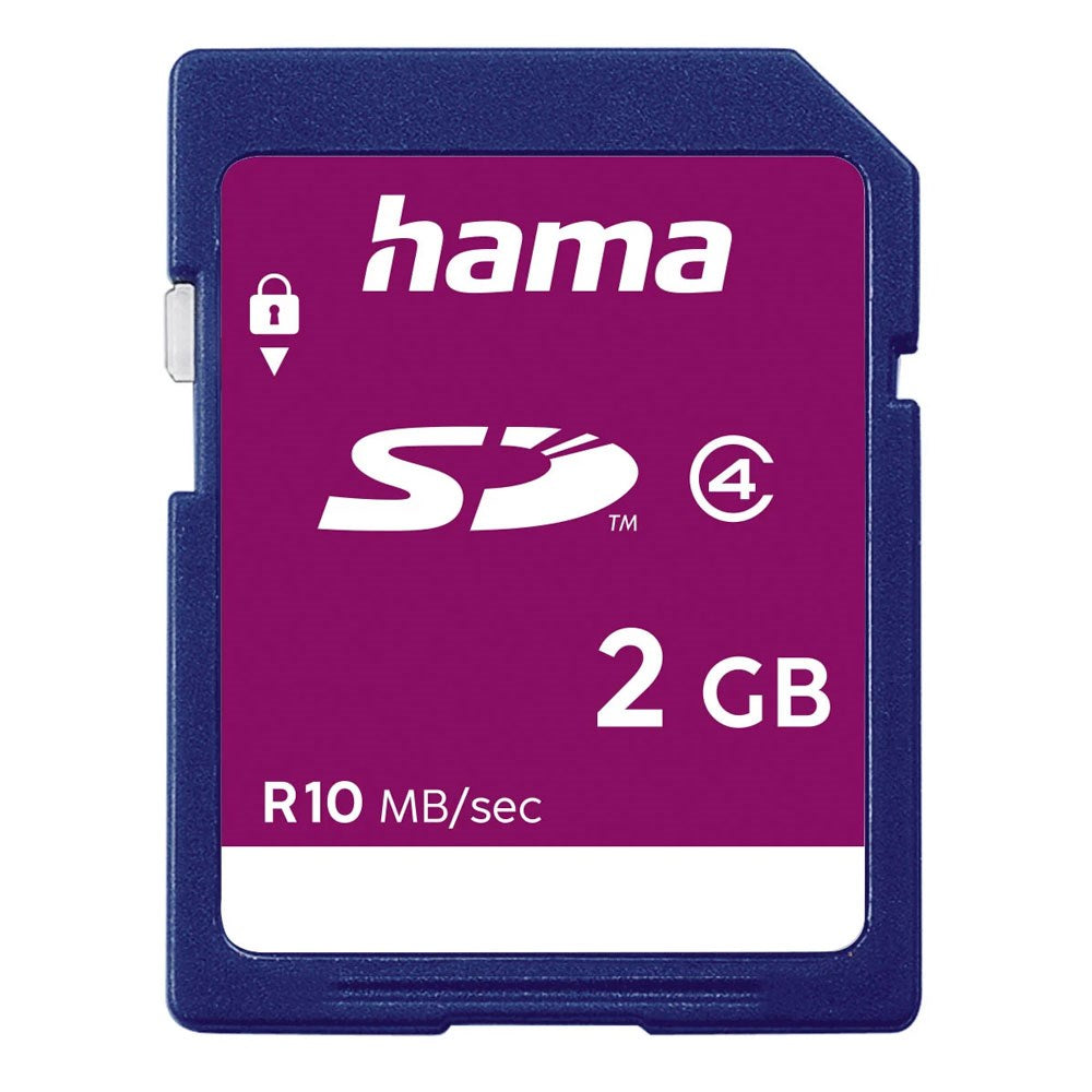HAMA SD-Hukommelseskort 10MB/s - 2GB
