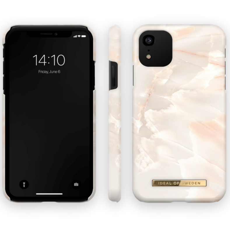 iDeal Of Sweden iPhone 11 Fashion Case Rose Pearl Marble