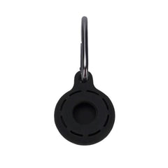 eSTUFF Silikone Cover til AirTag m. Karabinhage - Sort