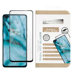OnePlus Nord CE (5G) PANZER Premium Full Fit - Skærmbeskytttelse - Sort Ramme