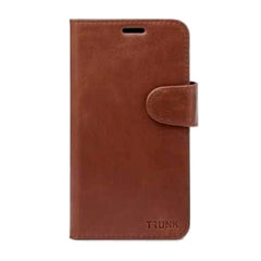iPhone 12 / 12 Pro Trunk 2-i-1 Wallet Flip Cover - Brun