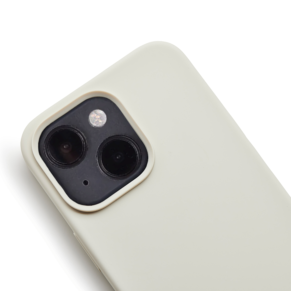 iPhone 13 Trunk Silikone Cover - Creme