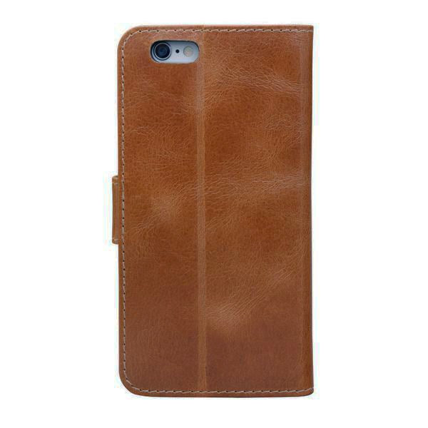 iPhone 6 / 6s dbramante1928 Lynge Ægte Læder Cover m. Magnet - Golden Tan