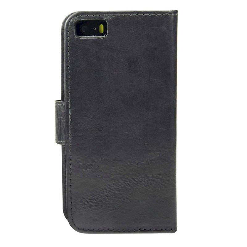 iPhone SE / 5 / 5s dbramante1928 Lynge Ægte Læder Cover m. Magnet - Sort