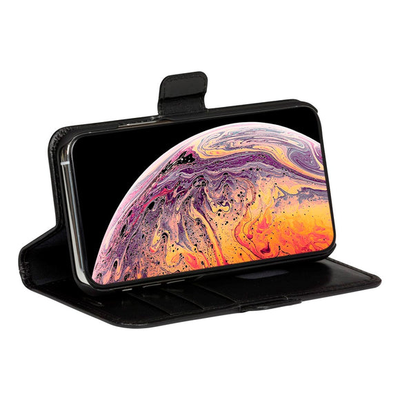 iPhone 11 Pro dbramante1928 Copenhagen Ægte Læder Flip Cover m. Pung - Black