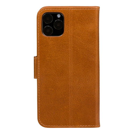 iPhone 11 Pro dbramante1928 Copenhagen Ægte Læder Flip Cover m. Pung - Tan
