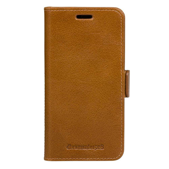 iPhone SE (2022 / 2020) / 8 / 7 / 6s / 6 dbramante1928 Lynge Ægte Læder Magnet Cover m. Pung Brun