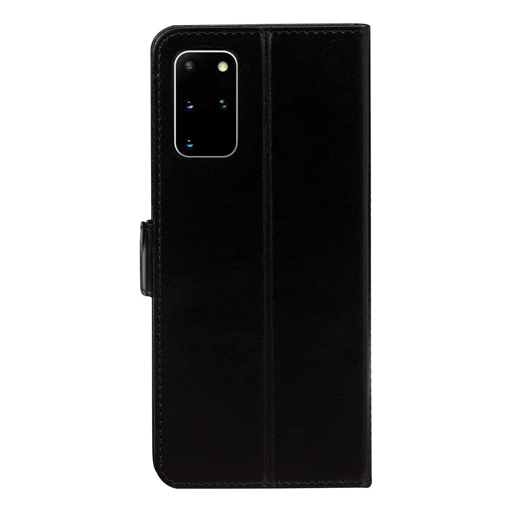 Samsung Galaxy S20+ (Plus) dbramante1928 Copenhagen Slim Ægte Læder Flip Cover m. Pung - Black