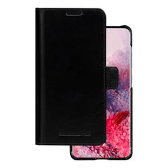 Samsung Galaxy S20 dbramante1928 Lynge 2-i-1 Ægte Læder Flip Cover - Black