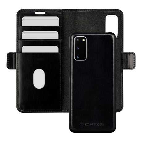 Samsung Galaxy S20 dbramante1928 Lynge 2-i-1 Ægte Læder Flip Cover - Black