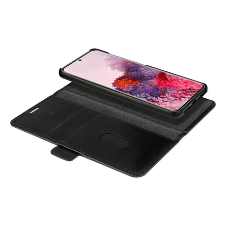 Samsung Galaxy S20 dbramante1928 Lynge 2-i-1 Ægte Læder Flip Cover - Black