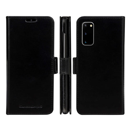 Samsung Galaxy S20 dbramante1928 Lynge 2-i-1 Ægte Læder Flip Cover - Black