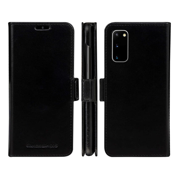 Samsung Galaxy S20 dbramante1928 Lynge 2-i-1 Ægte Læder Flip Cover - Black