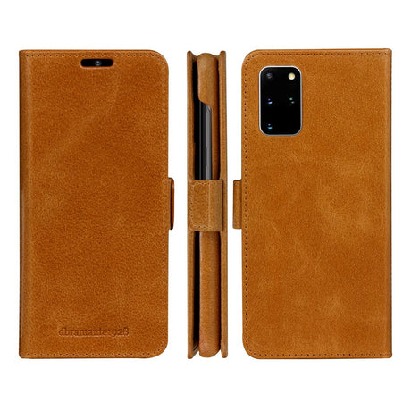 Samsung Galaxy S20+ (Plus) dbramante1928 Lynge 2-i-1 Ægte Læder Flip Cover - Tan