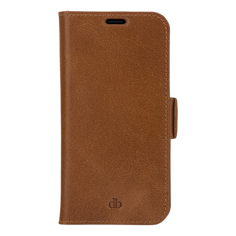 iPhone 13 dbramante1928 Copenhagen Slim Ægte Læder Cover m. Pung - Tan