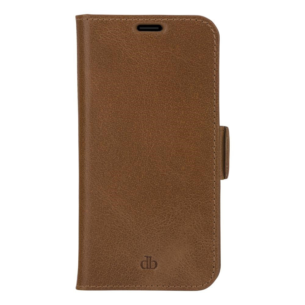 iPhone 13 Pro dbramante1928 Copenhagen Slim Ægte Læder Cover m. Pung - Tan