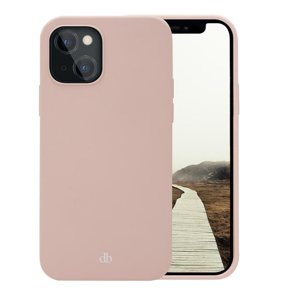 dbramante1928 iPhone 13 Mini Monaco Cover - 100% Genbrugsplast - MagSafe Kompatibel - Pink Sand