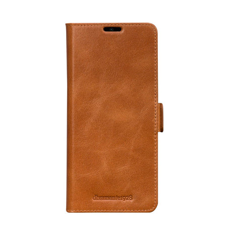 Samsung Galaxy S21 FE dbramante1928 Copenhagen Slim Ægte Læder Flip Cover m. Pung - Tan