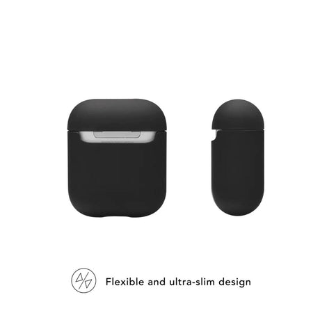 dbramante1928 AirPods (1 & 2. gen.) Costa Rica Silikone Cover - 100% Genbrugsplast - Night Black
