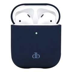 dbramante1928 AirPods (1 & 2. gen.) Costa Rica Silikone Cover - 100% Genbrugsplast - Pacific Blue
