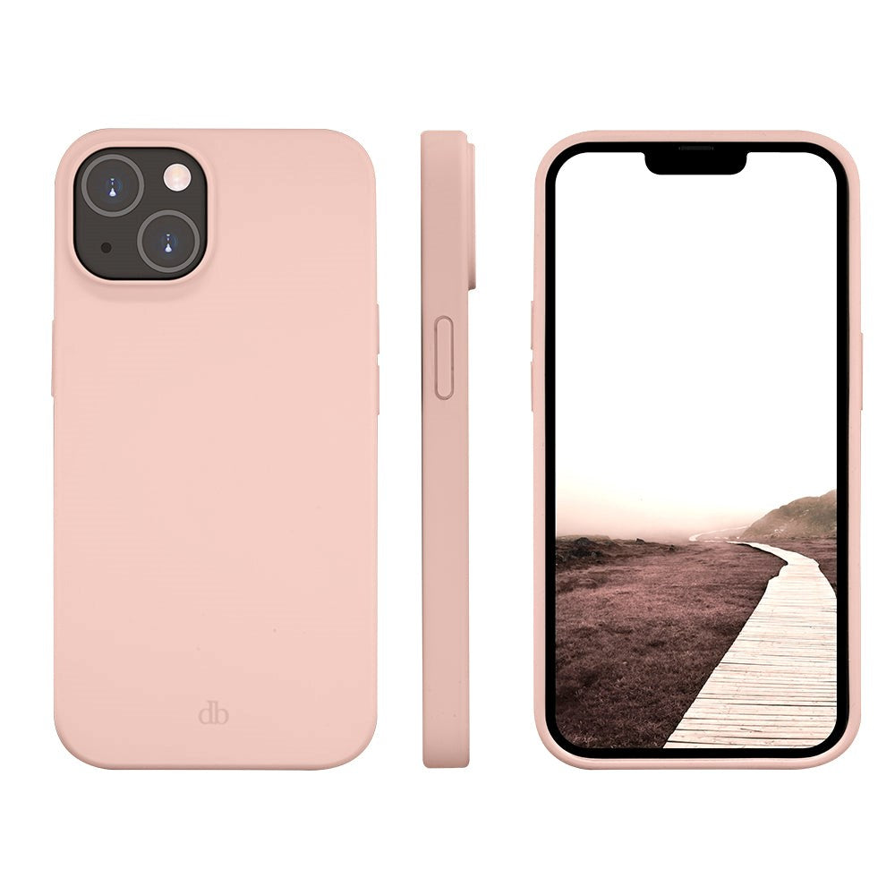 dbramante1928 iPhone 14 Greenland Cover - 100% Genbrugsplast - Pink Sand