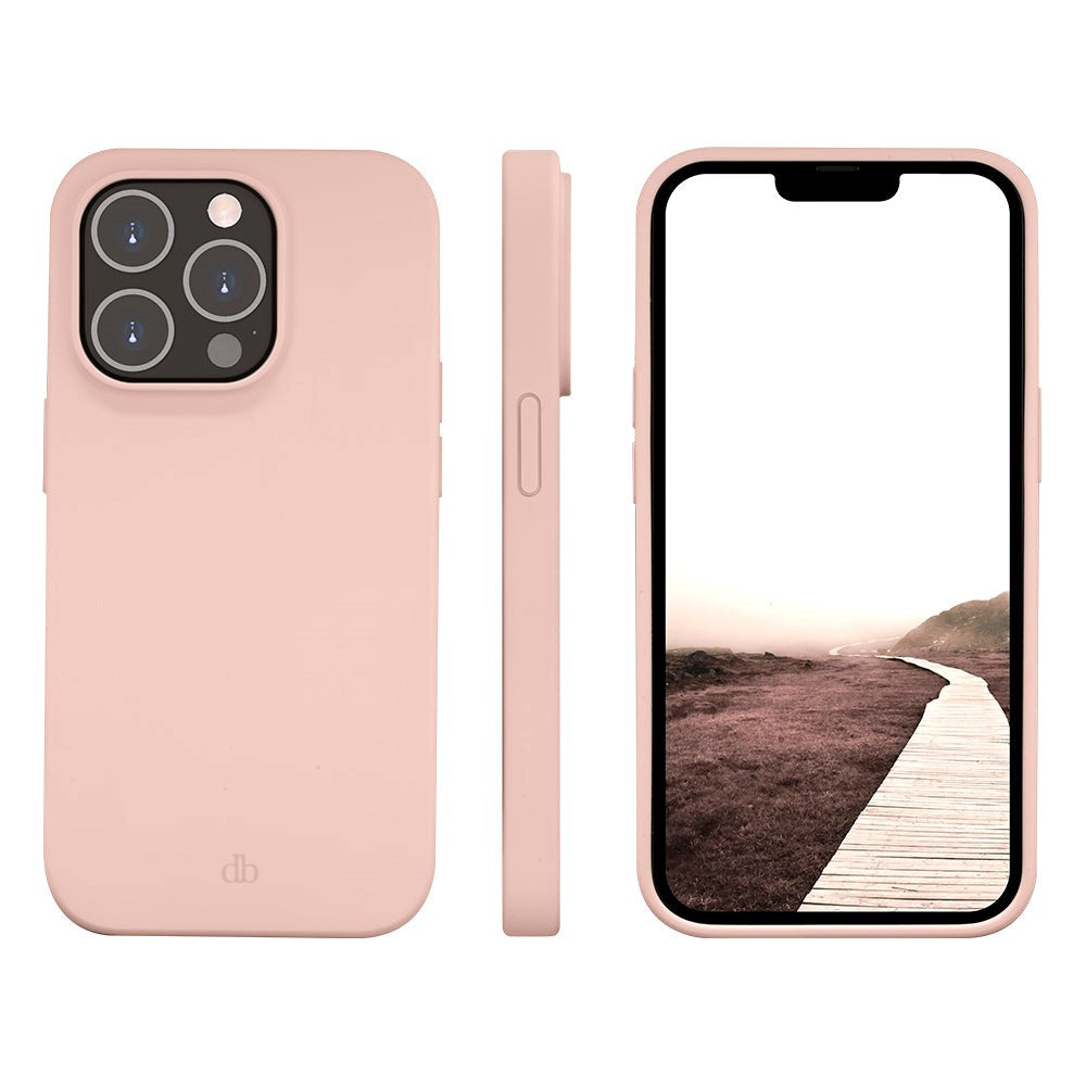 dbramante1928 iPhone 14 Pro Greenland Cover - 100% Genbrugsplast - Pink Sand