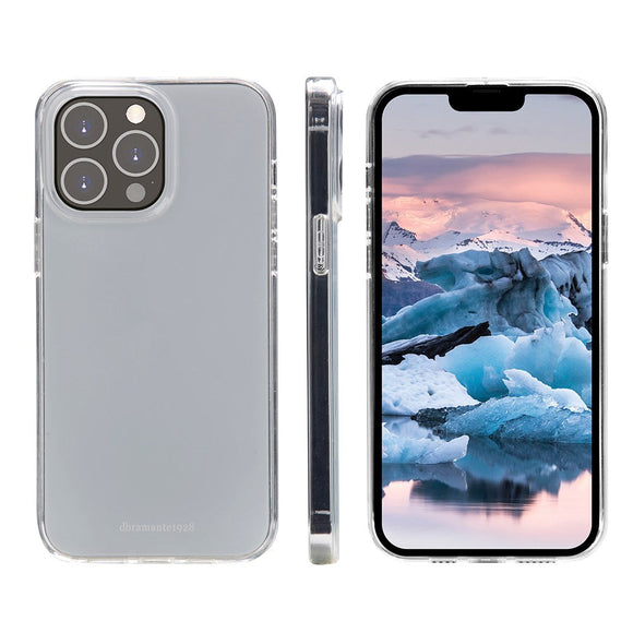 dbramante1928 iPhone 14 Pro Max Greenland Cover - 100% Genbrugsplast - Gennemsigtig
