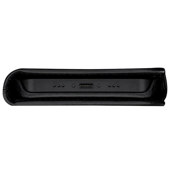iPhone 14 dbramante1928 Lynge Ægte Læder Magnet Cover - Black