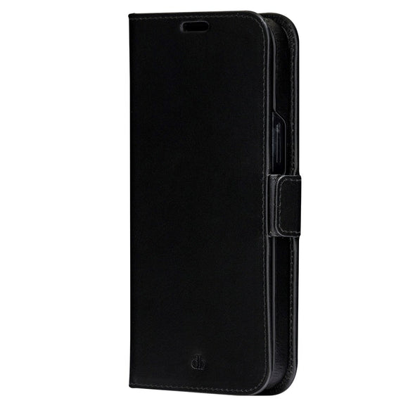 iPhone 14 Pro Max dbramante1928 Lynge Ægte Læder Magnet Cover - Black