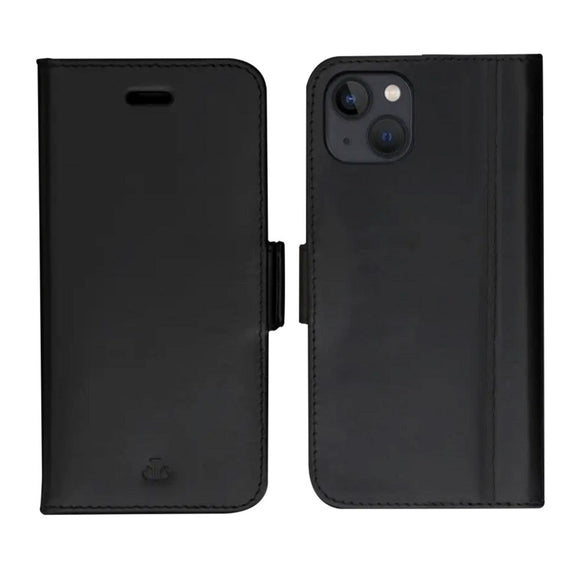 iPhone 12 / 12 Pro dbramante1928 Copenhagen Ægte Læder Cover m. Pung - Black