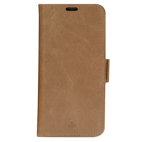 iPhone 12 / 12 Pro dbramante1928 Copenhagen Ægte Læder Cover m. Pung - Tan