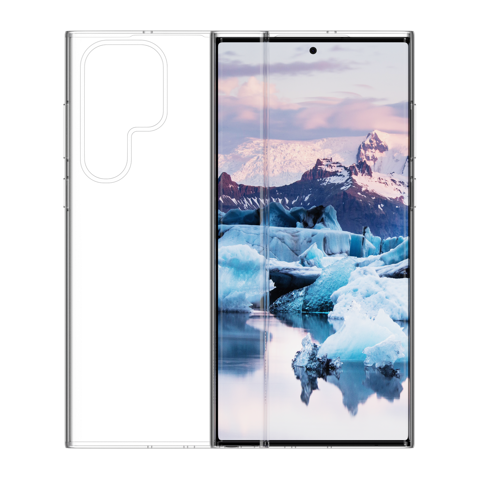 dbramante1928 Samsung Galaxy S23 Ultra Greenland Cover - 100% Genbrugsplast - Clear
