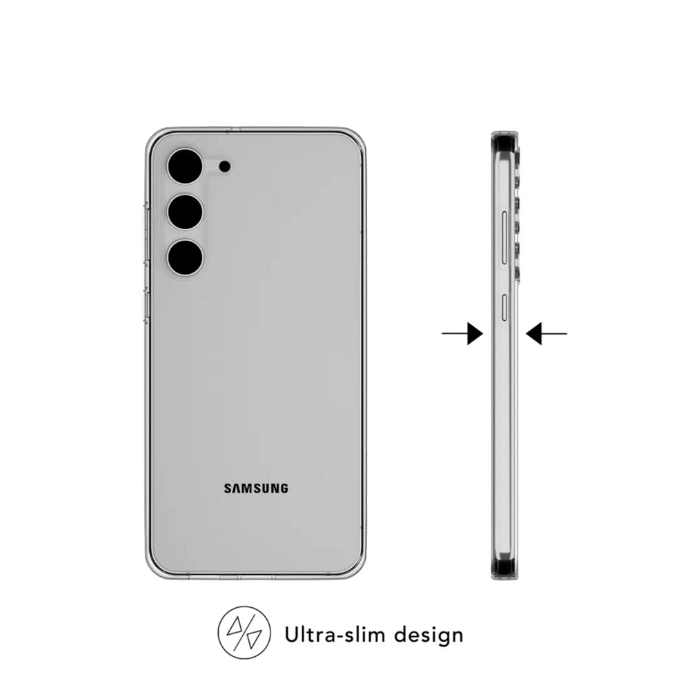 dbramante1928 Samsung Galaxy S23 Iceland Pro Cover - 100% Genbrugsplast - Gennemsigtig