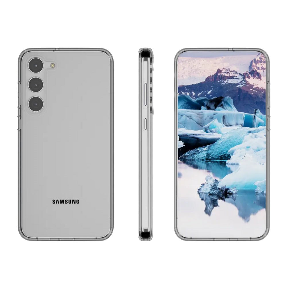 dbramante1928 Samsung Galaxy S23 Iceland Pro Cover - 100% Genbrugsplast - Gennemsigtig
