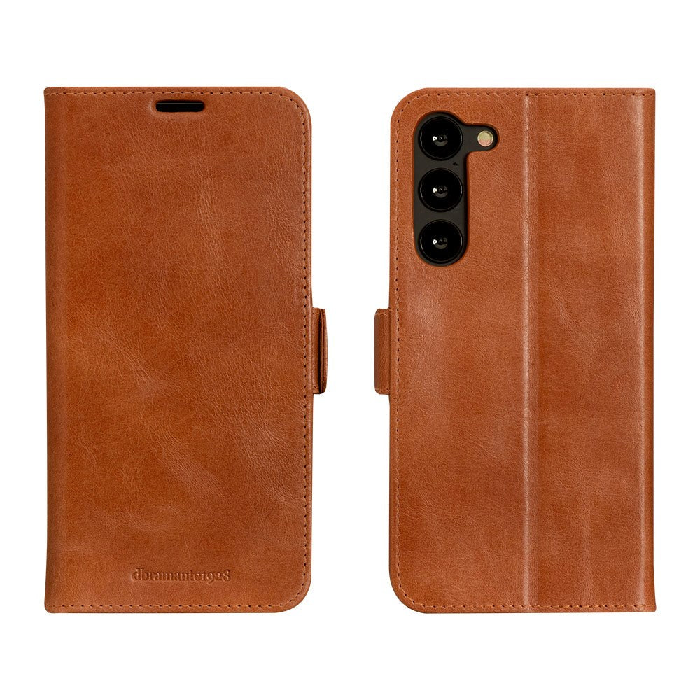 Samsung Galaxy S23+ (Plus) dbramante1928 Copenhagen Slim Læder Cover m. Pung - Tan