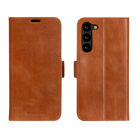 Samsung Galaxy S23+ (Plus) dbramante1928 Copenhagen Slim Læder Cover m. Pung - Tan