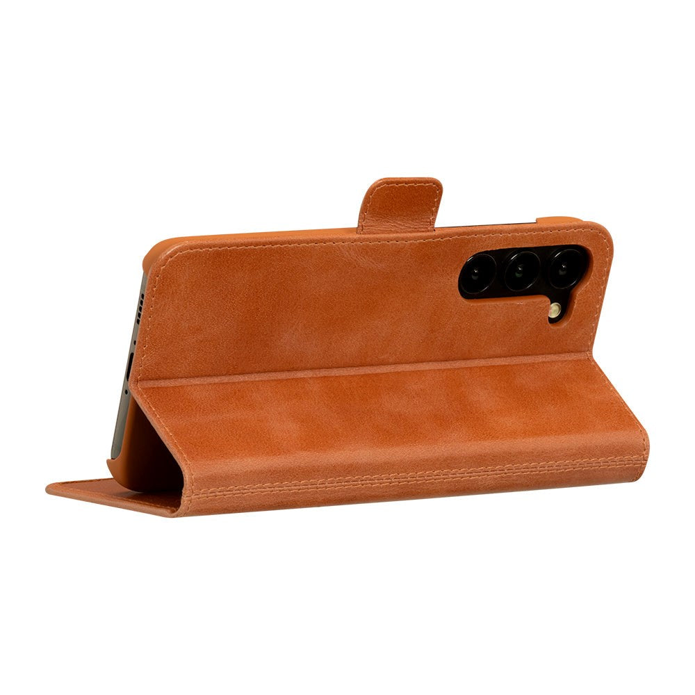 Samsung Galaxy S23+ (Plus) dbramante1928 Copenhagen Slim Læder Cover m. Pung - Tan