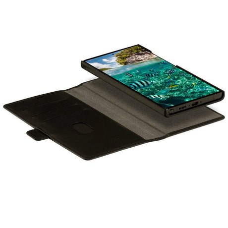 Samsung Galaxy S23 Ultra dbramante1928 Lynge Ægte Læder Magnet Cover - Black